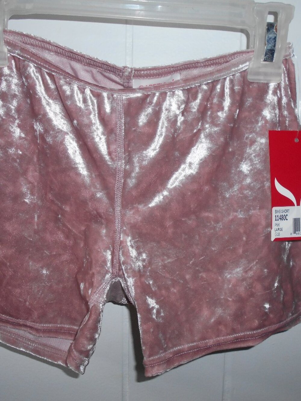 Shiney Pink  Bike Shorts-Child Sizes- NWT